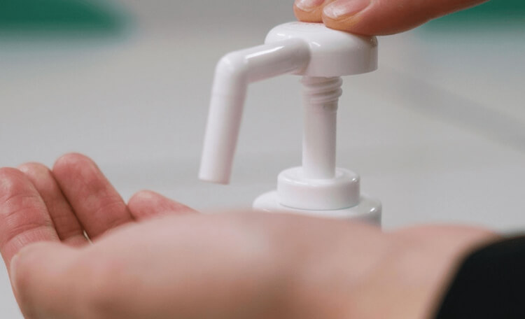 محلول شستشوی دست